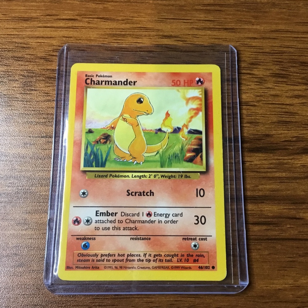 Pokemon Charmander 1999 Base